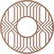 Ekena Millwork Empire Wood Fretwork Pierced Ceiling Medallion, Wood (Paint Grade), 30"OD x 11"ID x 3/8"T CMWP30X30X0375EPMF - alternate 5